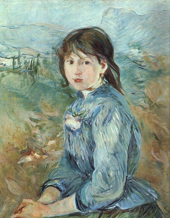 Berthe Morisot The Little Girl from Nice